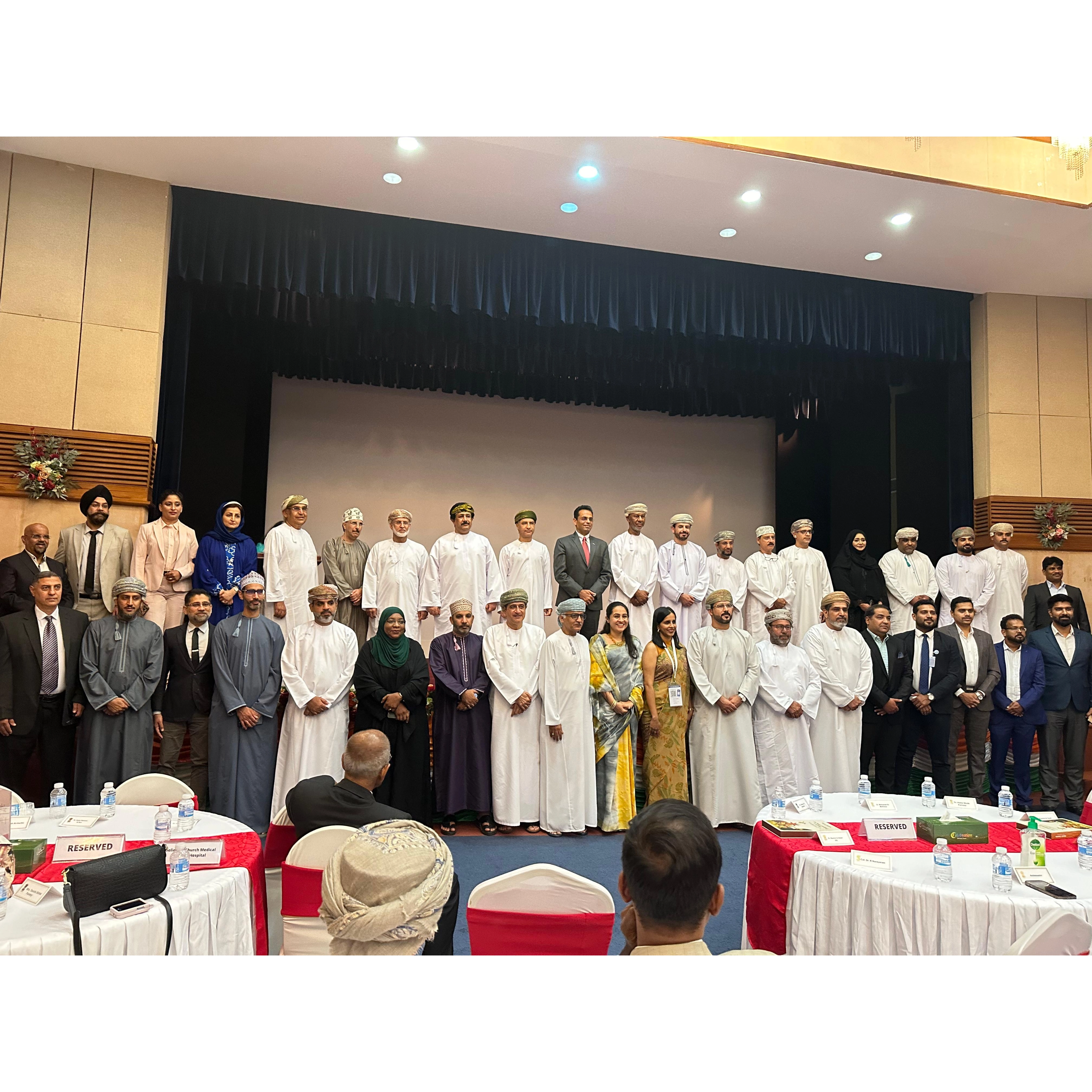 Oman Medical Association participated in the India–Oman Healthcare Meet